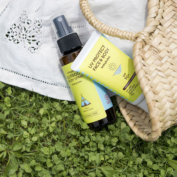 babybuba UVプロテクト フェイス&ボディ SPF50+/PA+++