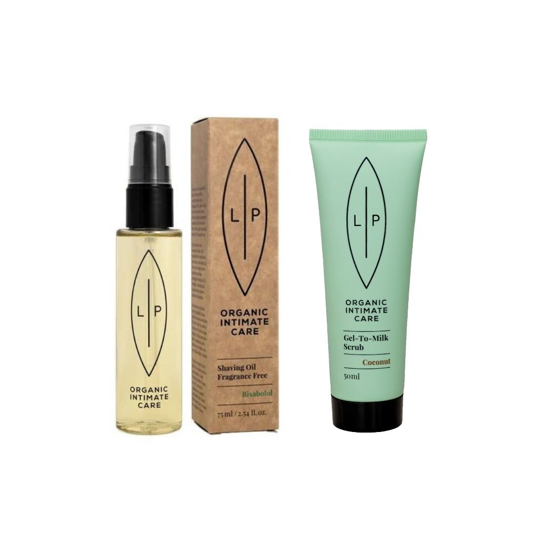 LIP intimate care シェービングオイル&Vラインスクラブセット