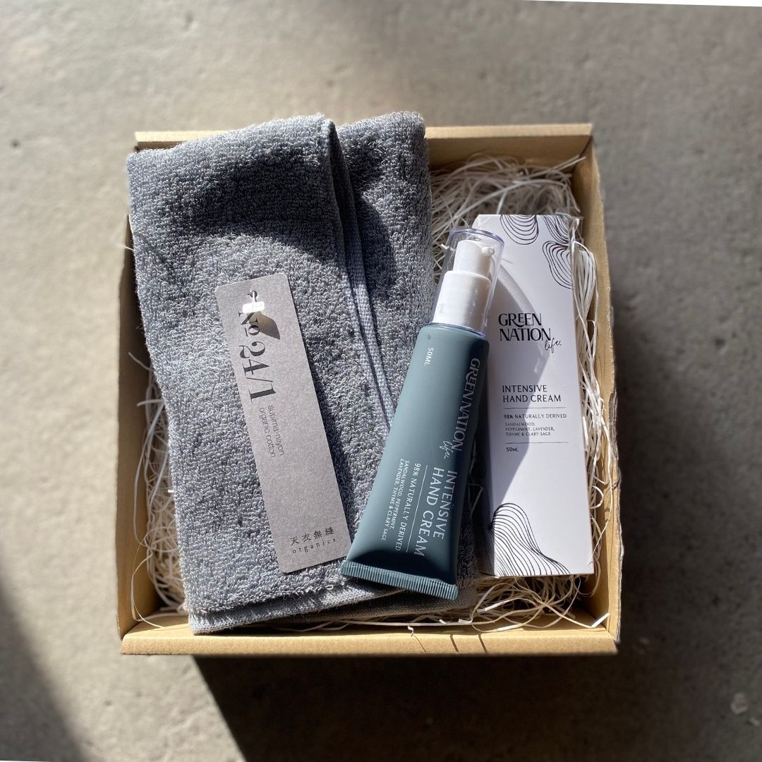 ラッピング込】Green Nation Life ハンドクリーム ラベンダー＆タイム