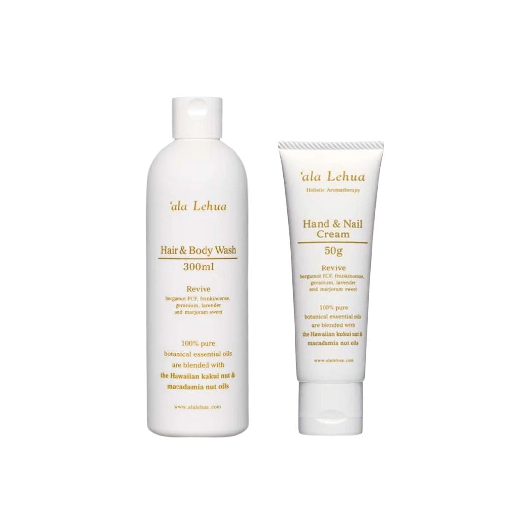 ala Lehua ヘアアンドボディウォッシュ&ハンドクリーム セット Revive