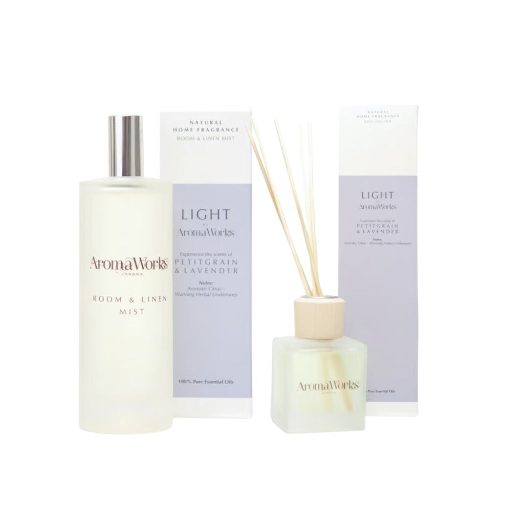 Aroma Works ディフューザー& ルームミストセット プチグレン&ラベンダー