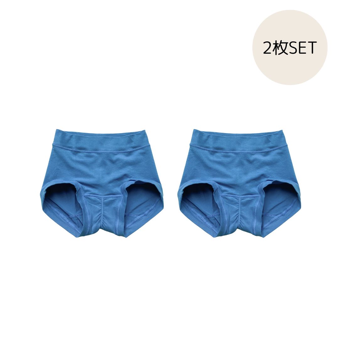 SISI FILLE PERIOD SHORTS (生理用ショーツ)ブルーデュー Mサイズ2枚セット