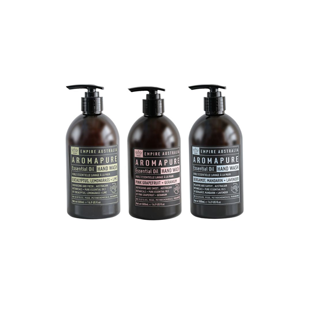 EMPIRE AUSTRALIA ハンドウォッシュ 3種セット(ユーカリ・ラベンダー・ピンクグレープフルーツ)