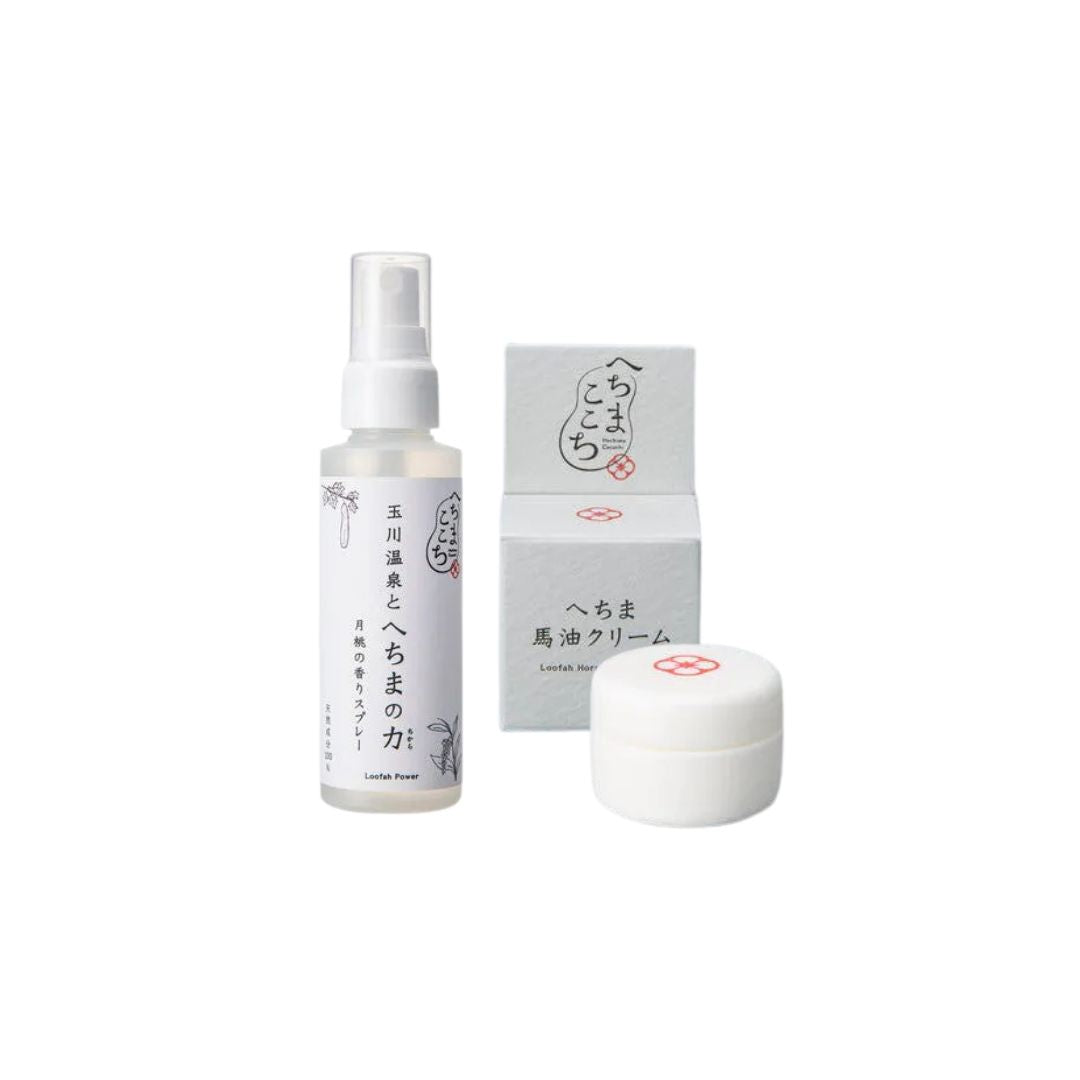 へちまここち月桃の香り スプレー&馬油小サイズセット