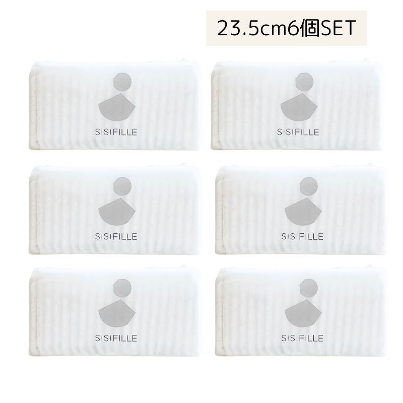 SISI FILLE 生理用ナプキン23.5cm ふつうの日用 6点セット