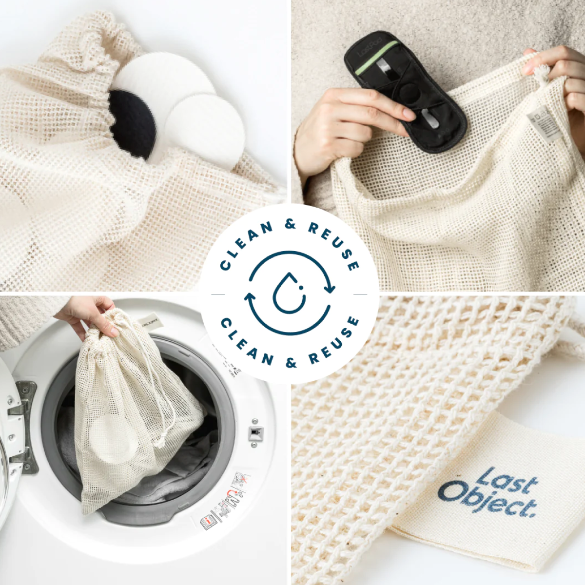 Last Object ランドリーバッグ Big 3個セット
