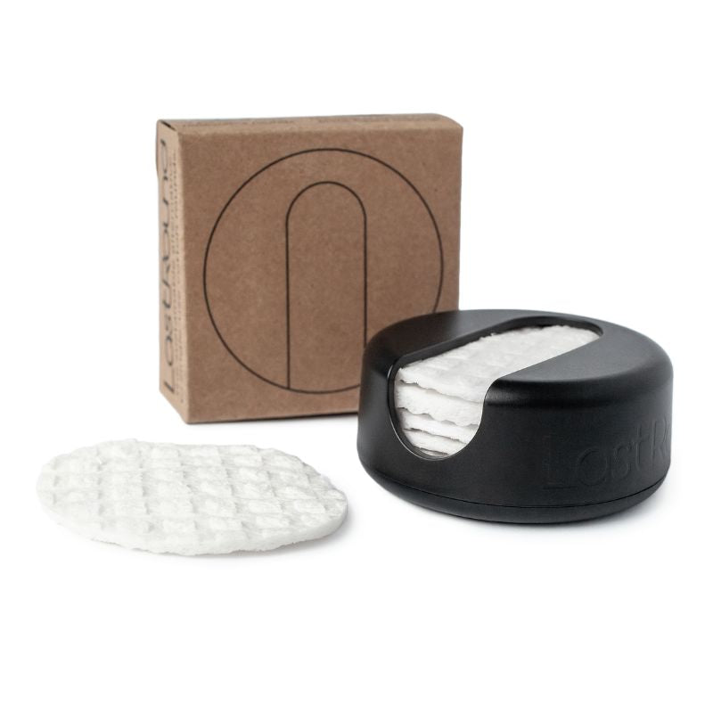 Last Object Round パフ Black