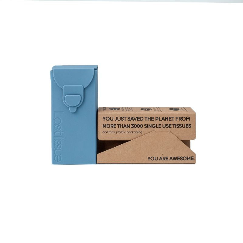 Last Object Tissue Blue