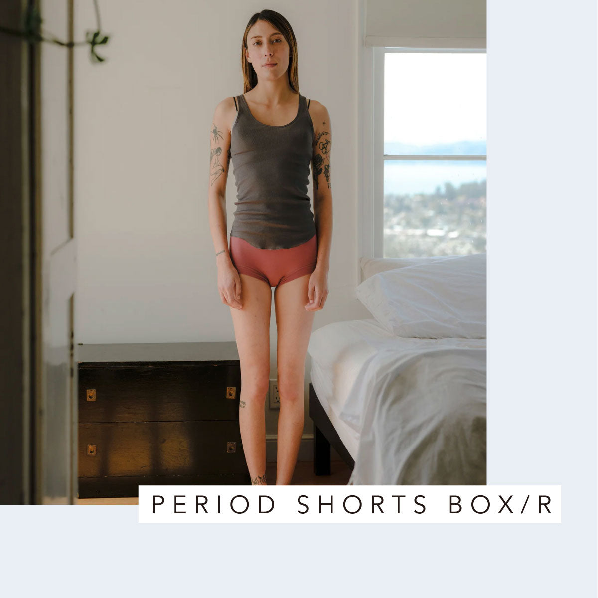 SISI FILLE PERIOD SHORTS (生理用ショーツ)ブルーデュー Mサイズ2枚セット