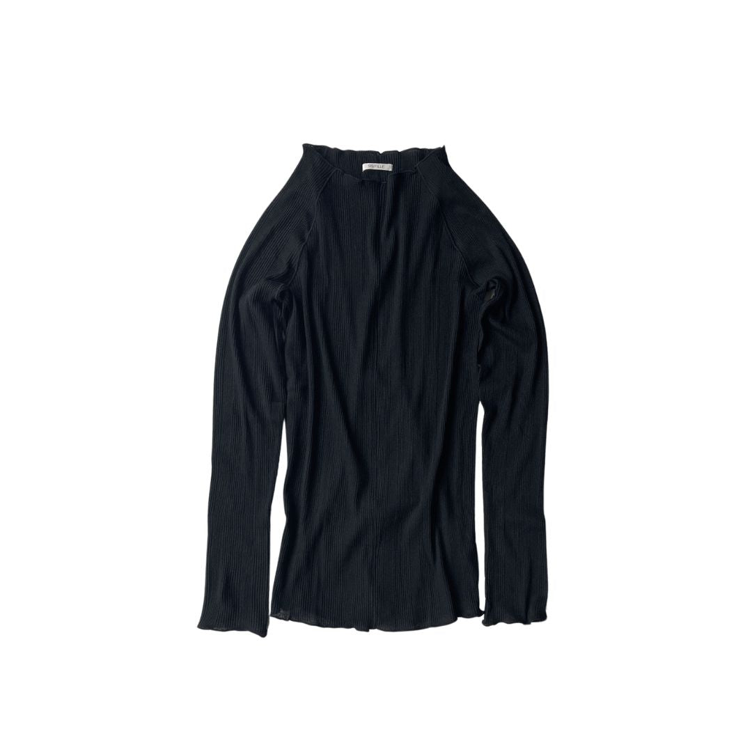 SISI FILLE LONG SLEEVE_AMELIA Black Free size