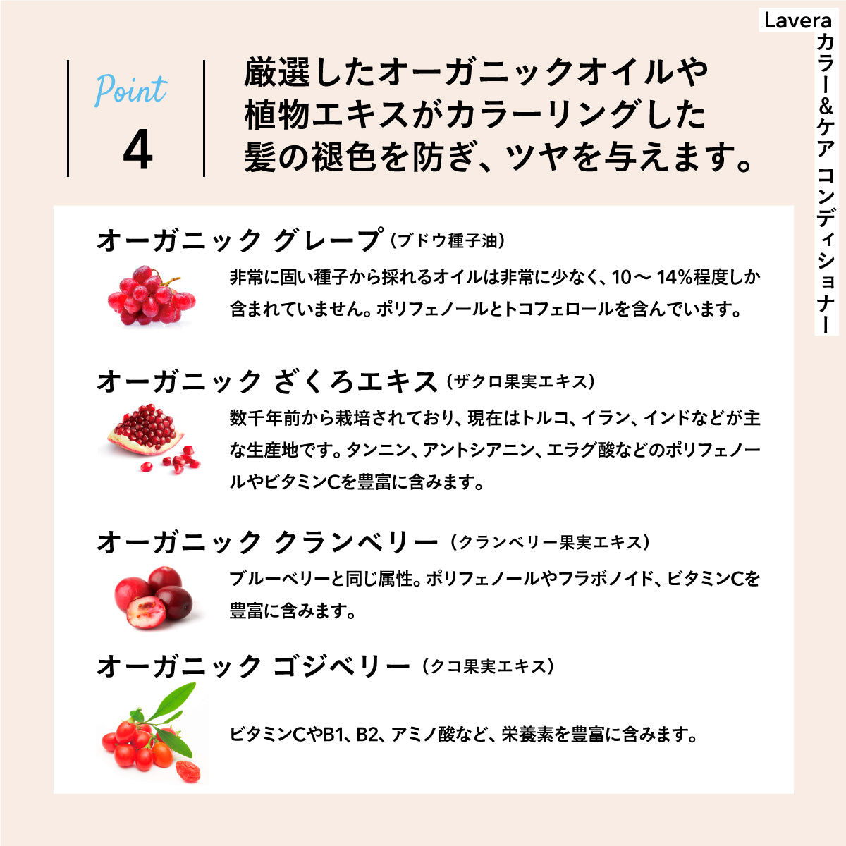 lavera カラー&ケア コンディショナー 200mL (リニューアル)