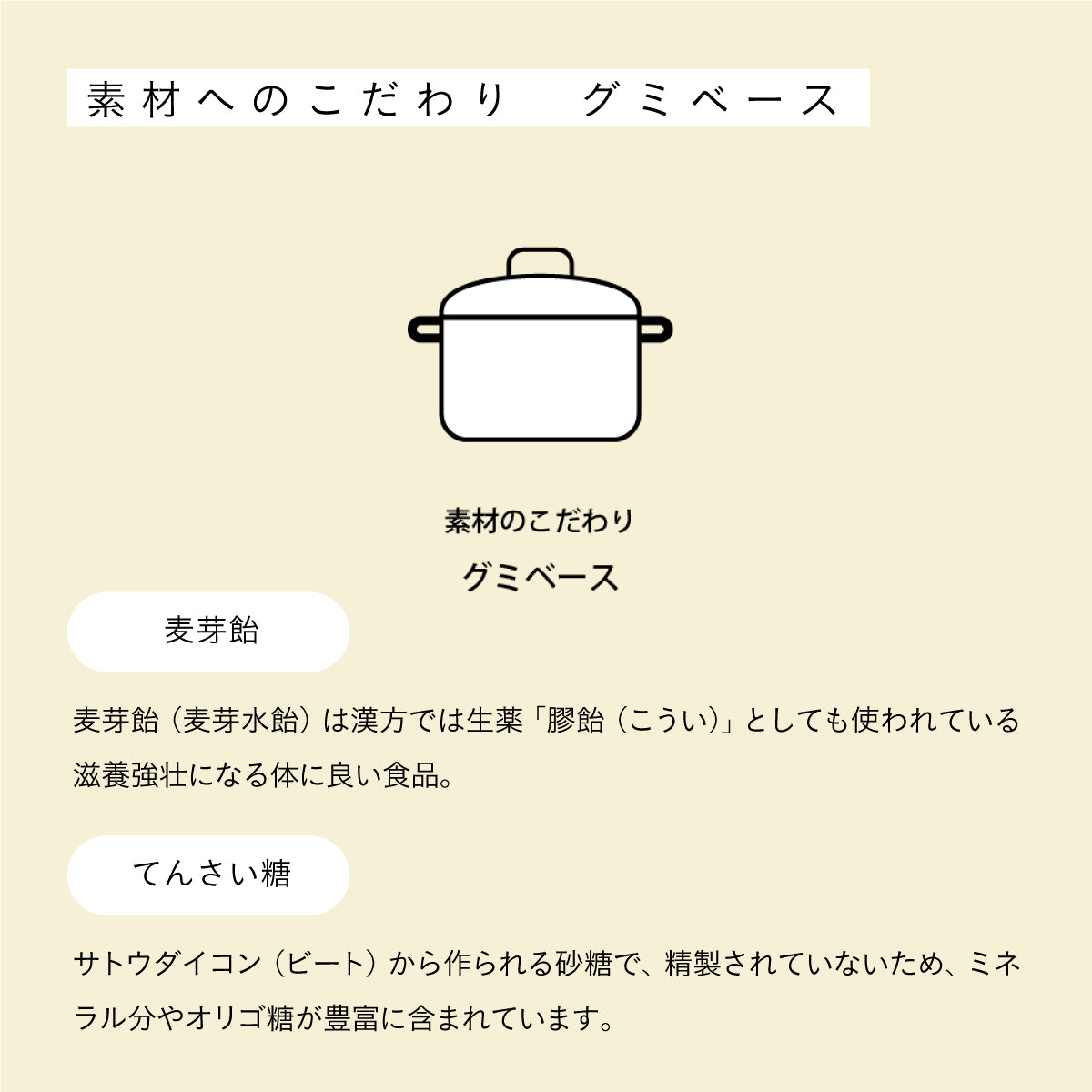 だいじょうぶなもの 百年はちみつグミ ザクロ