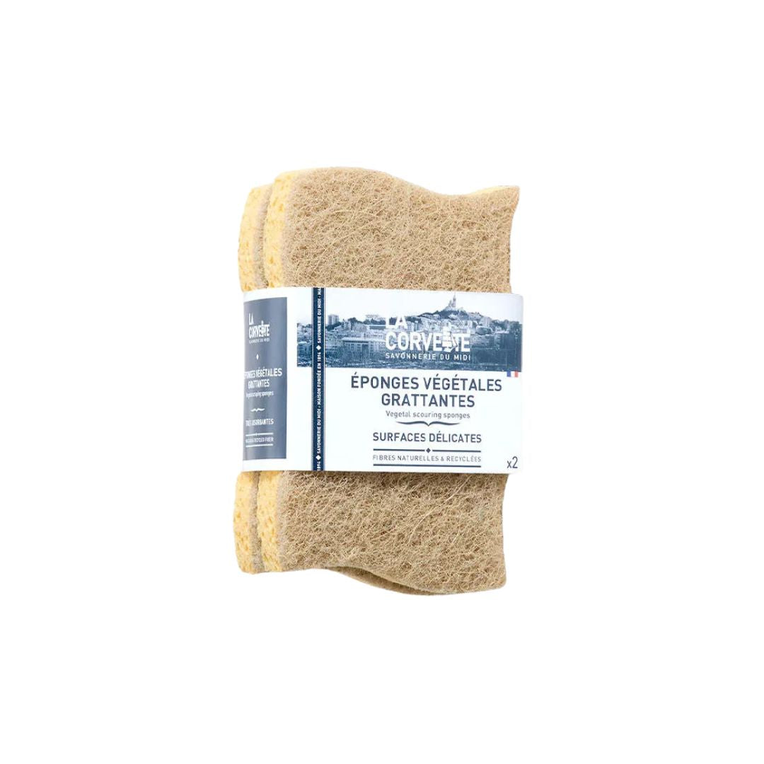 LA CORVETTE ベジタルスカーリングスポンジ 2個パック