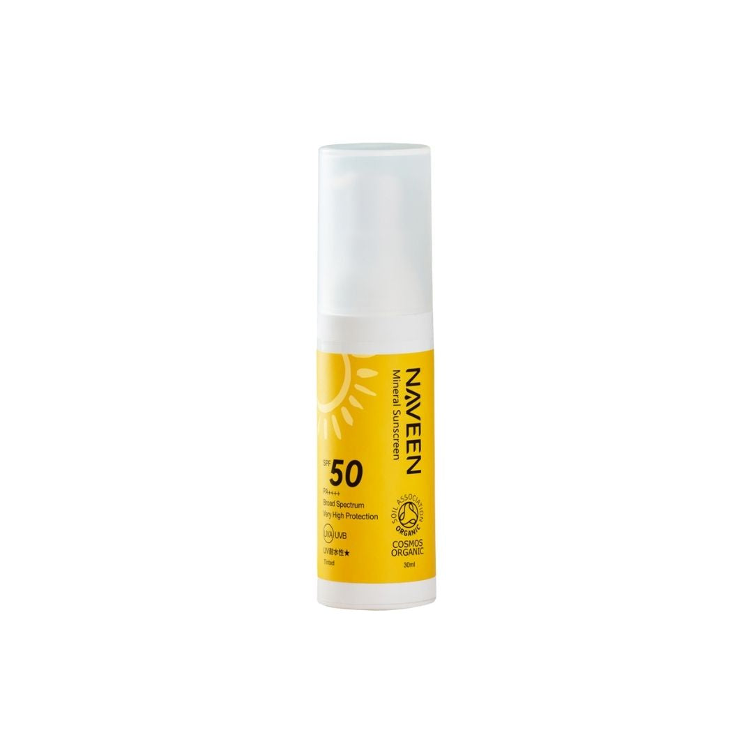 NAVEEN ミネラルサンスクリーン ライトベージュ SPF50 PA++++ 30ml