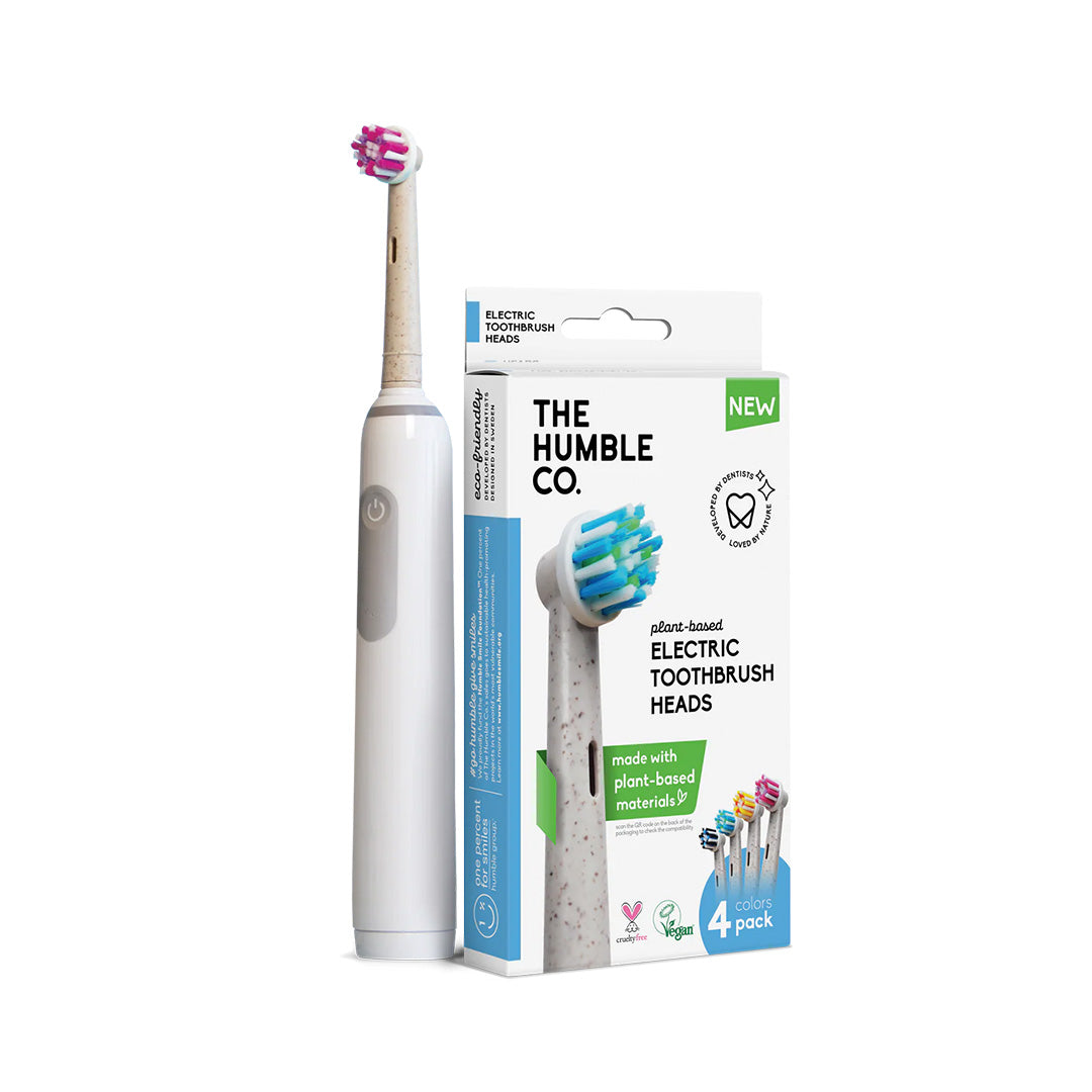 HUMBLE BRUSH プラントベース電動歯ブラシ用替えブラシ（Oral-B®用）｜