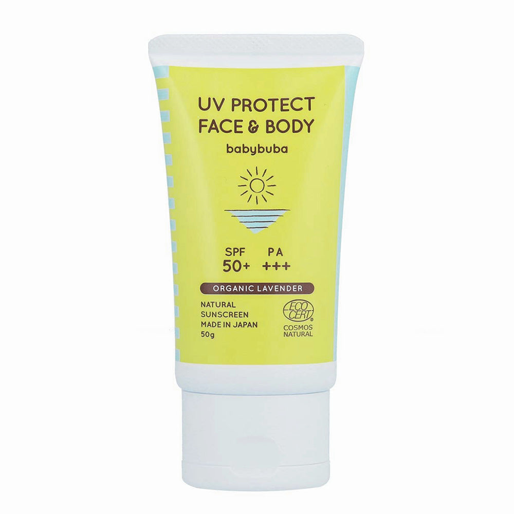 ボディ・フェイスケア usbaby babybuba UVプロテクト フェイス&ボディ SPF50+/PA+++