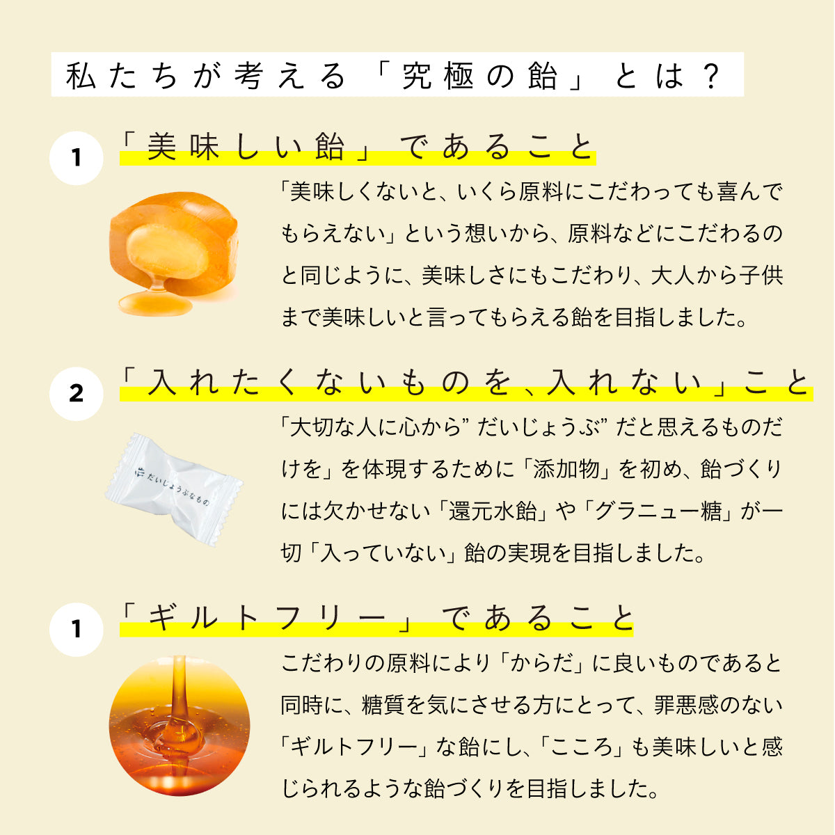 だいじょうぶなもの 百年はちみつグミ ザクロ