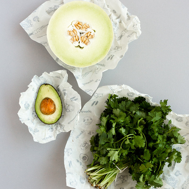 abeego ビーズワックスラップ-バラエティ 3枚セット