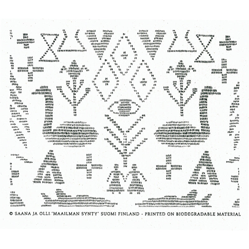 e.spongewipe Saana ja Olli 水切りサイ ズ(カレワラBK)