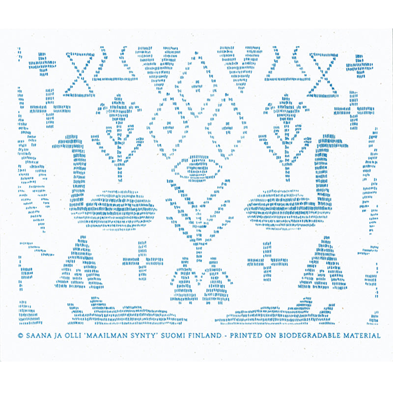 e.spongewipe Saana ja Olli 水切りサイ ズ(カレワラBL)