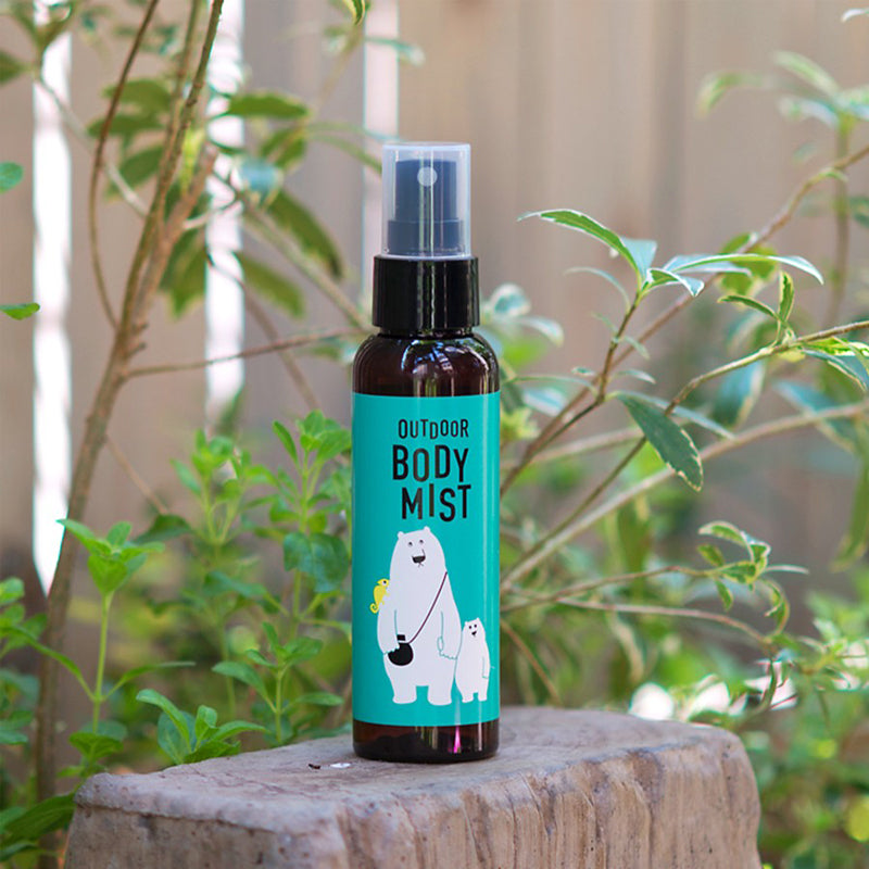 白くまアウトドア アウトドアボディミスト 100ml