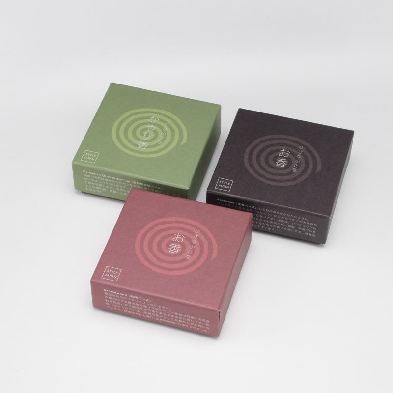 STYLE JAPAN 小さな小さなかやり香&お香Agarwood(沈香)5枚入り