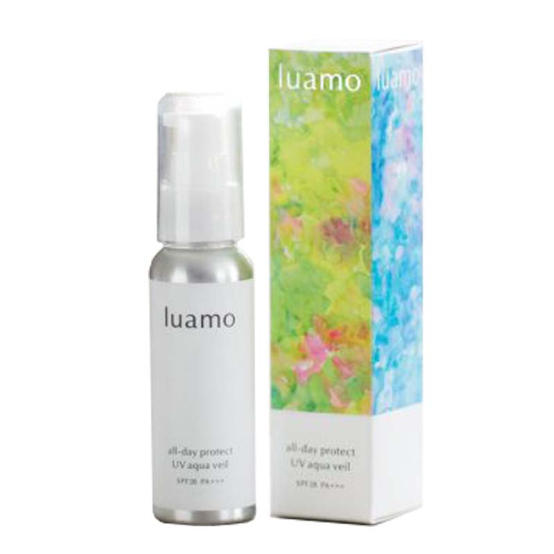 luamo オールデイプロテクトUVアクアヴェール SPF28 PA+++ 50g