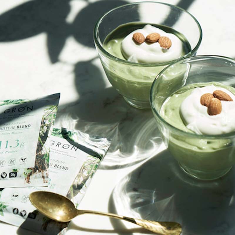 GRON プロテインブレンド (グリーンモンスター) 20g