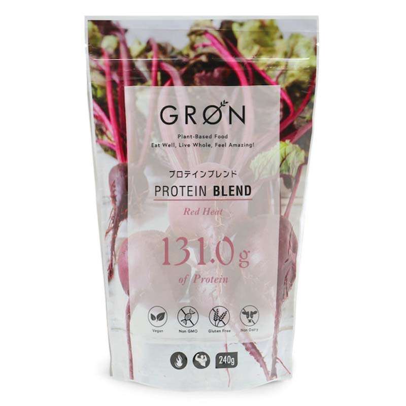 GRON プロテインブレンド (レッドヒート) 240g