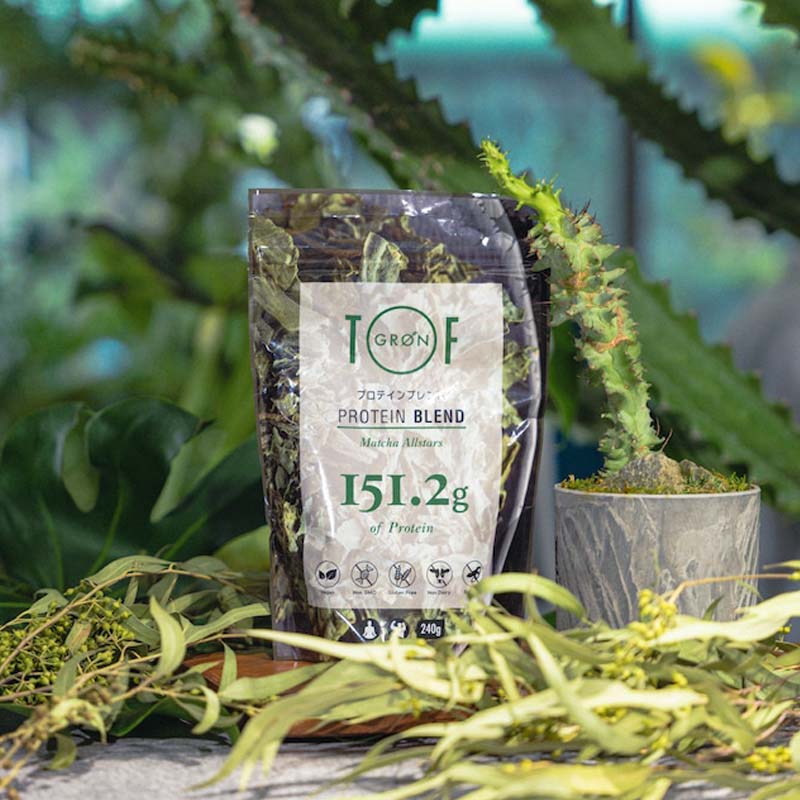 GRON プロテインブレンド (抹茶オールスターズ) 240g