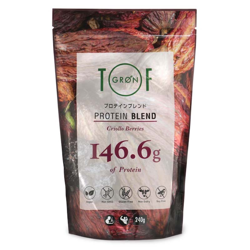 GRON プロテインブレンド (クリオロベリーズ) 240g