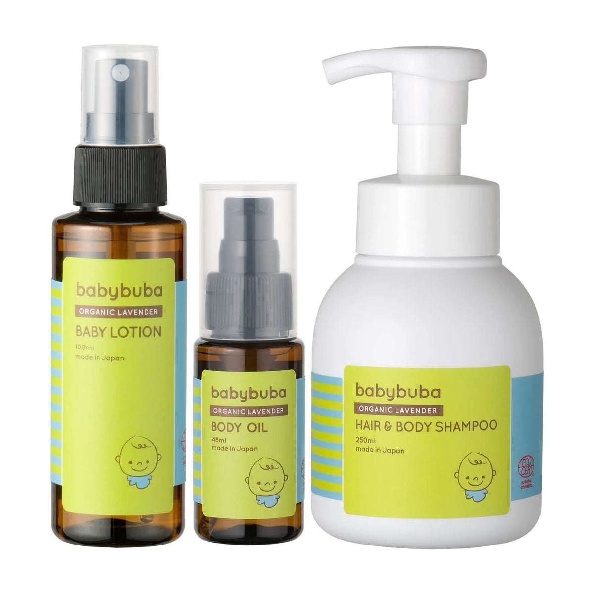 babybuba スキンケア3点セット