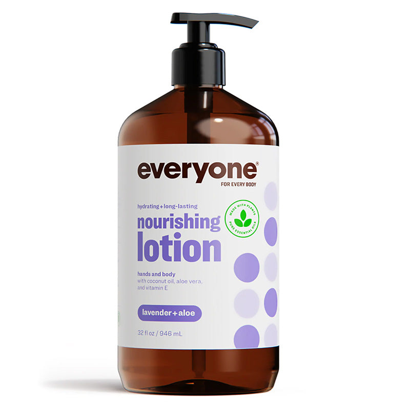 Everyone オーガニック ハンド&ボディーローションラベンダー&アロエ 946mL