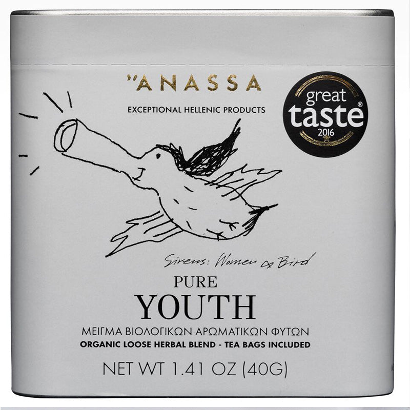 【缶タイプ】ANASSA ハーブティー PURE YOUTH