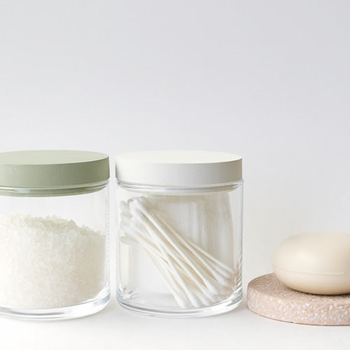 Soil フードコンテナ glass(ピンク)