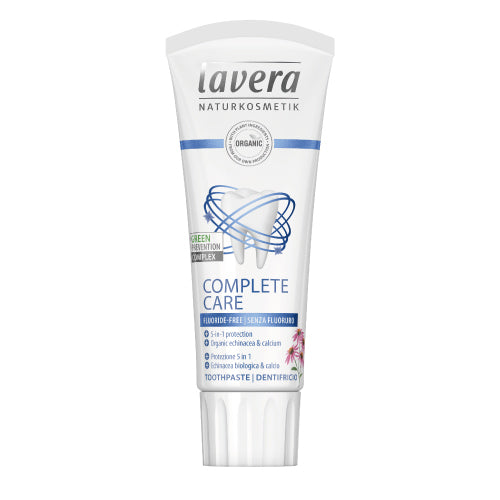 lavera はみがきペースト コンプリートケア フッ素フリー 75mL