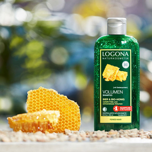 LOGONA ボリュームシャンプー・ ビール&はちみつ