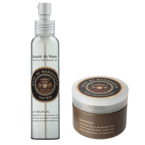 ROSE DE MARRAKECH スキンケア&ヘアワックス3点セット ROSE DE MARRAKECH ヘアケア ギフトセット