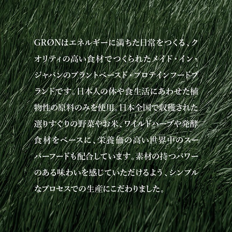 GRON プロテインブレンド (レッドヒート) 20g