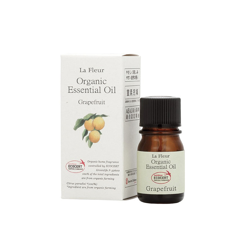 La Fleur オーガニックエッセンシャルオイル グレープフルーツ 3mL