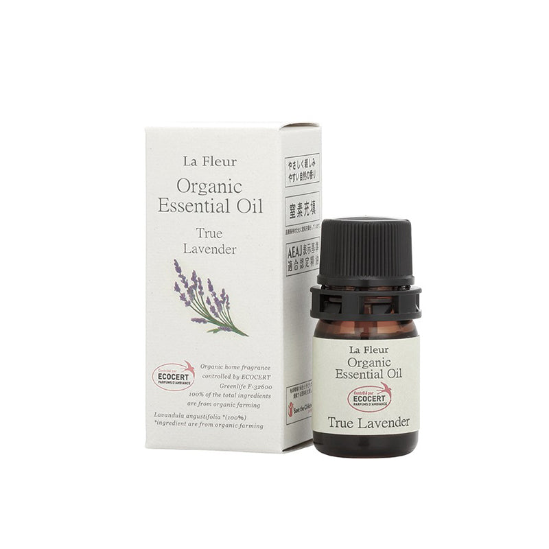 La Fleur オーガニックエッセンシャルオイル 真正ラベンダー 3mL