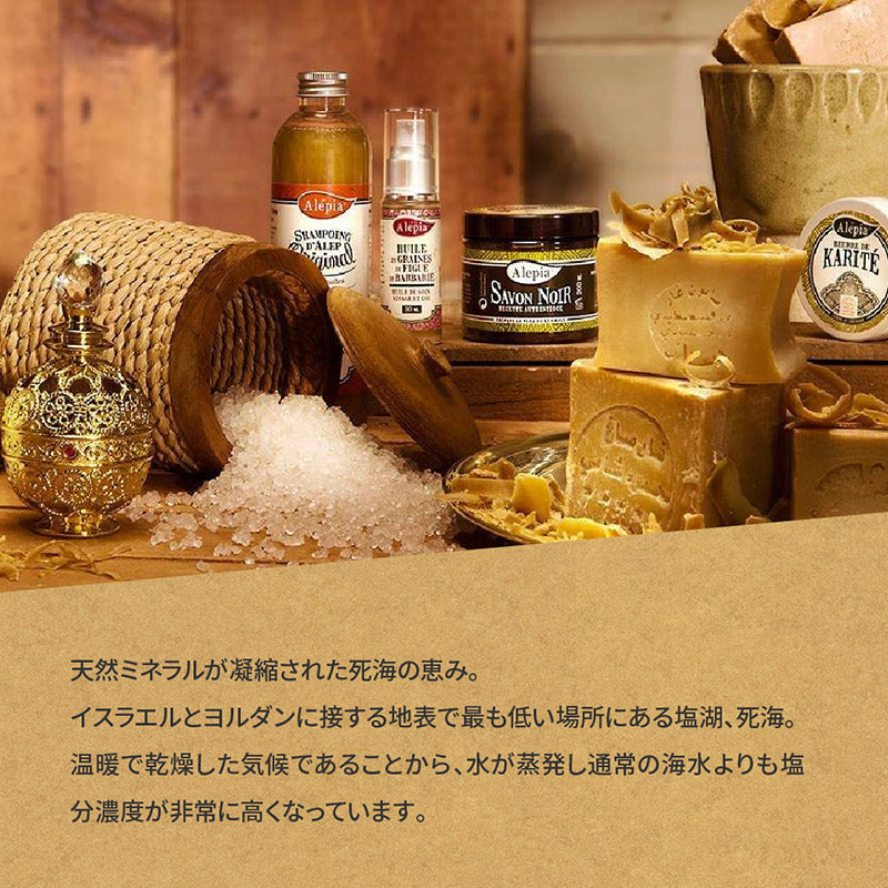 Alepia サボンノワール 200ml (アルガンオイル)