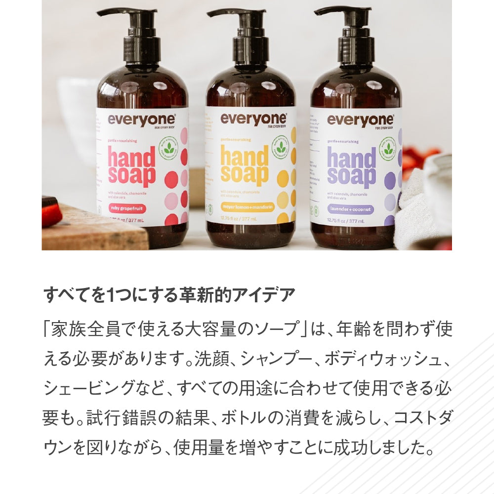 everyone 3 in 1 ソープ シダー&シトラス 946mL