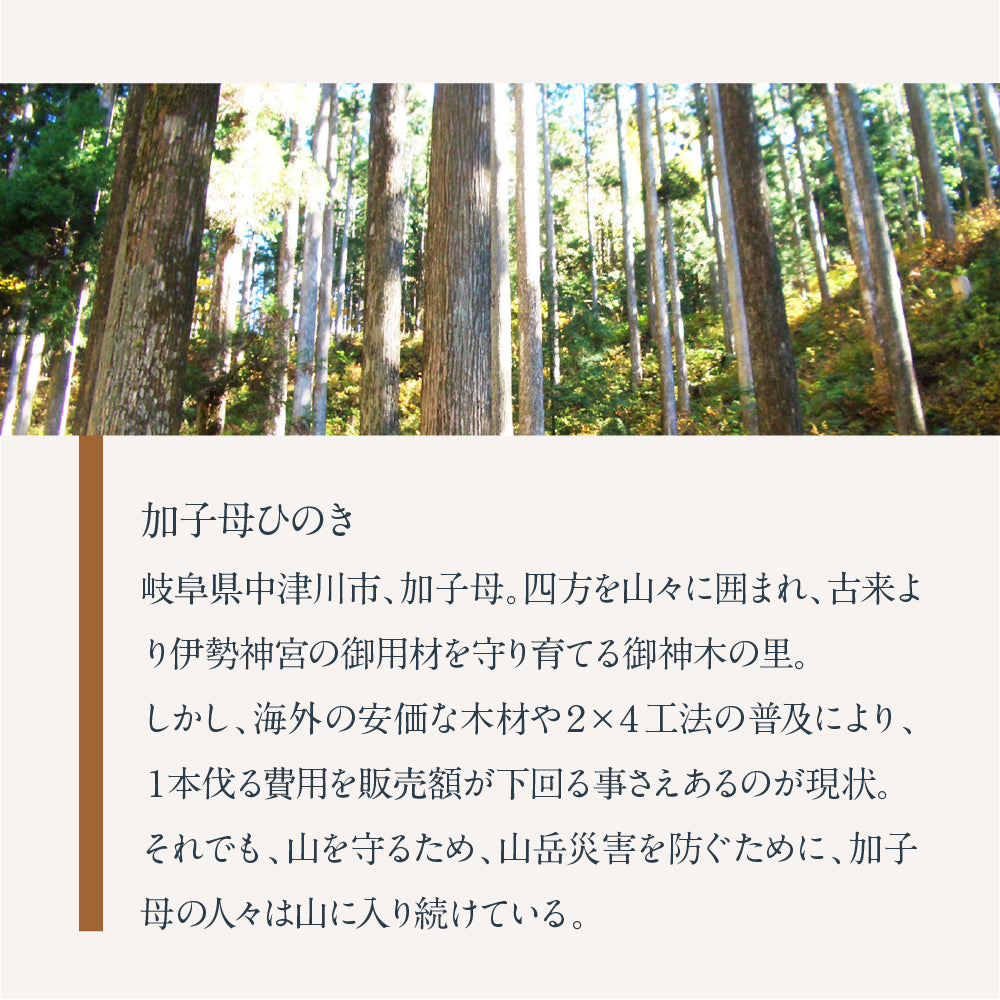 WANOWA バスウッドチップ 加子母ひのき 20g