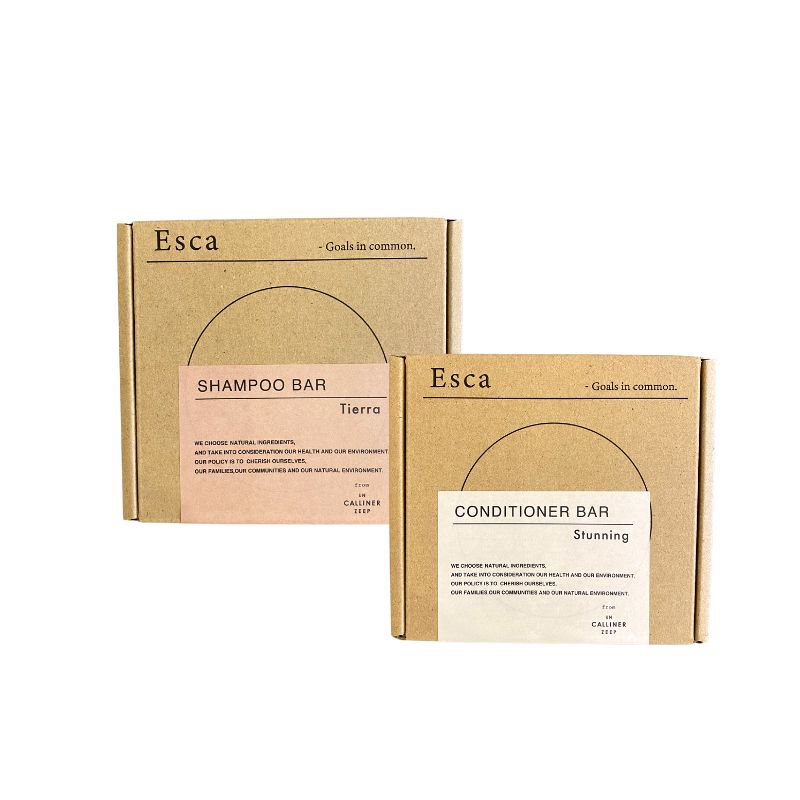 Esca シャンプーバー Tierra コンディショナーセット