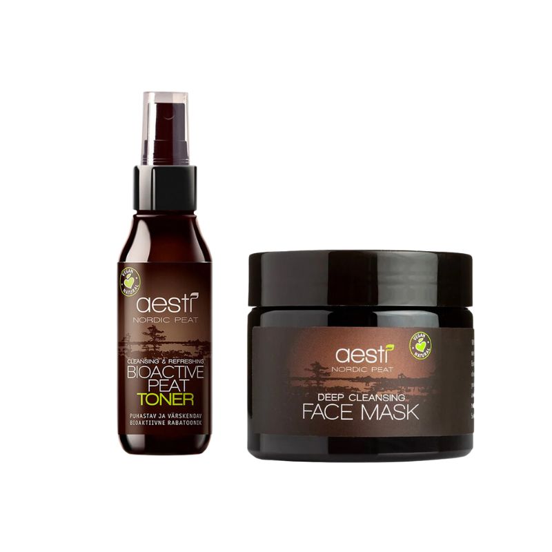 aesti ノルディックピートトナー&フェイスマスクSET