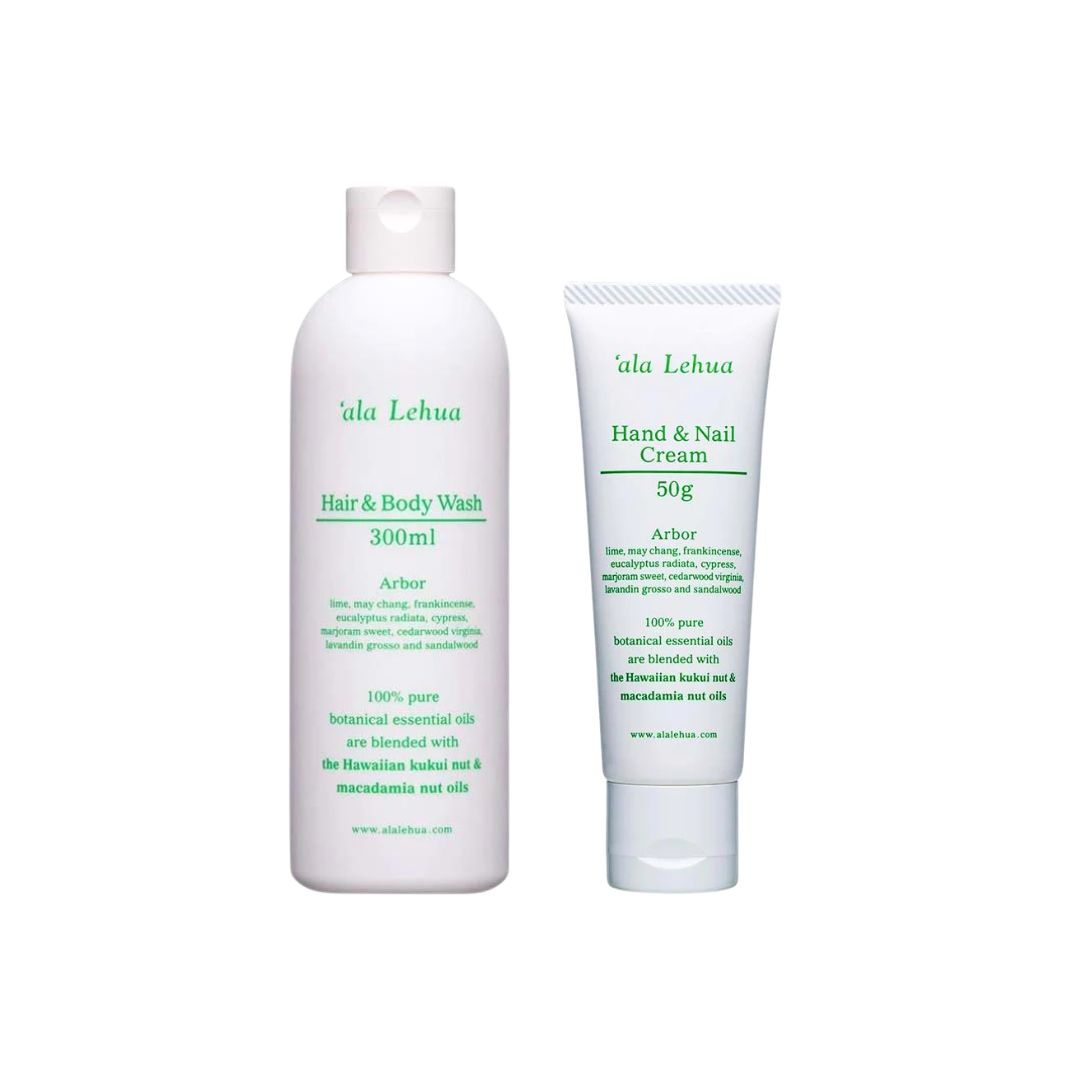 ala Lehua  ヘアアンドボディウォッシュ&ハンドクリーム セット Arbor