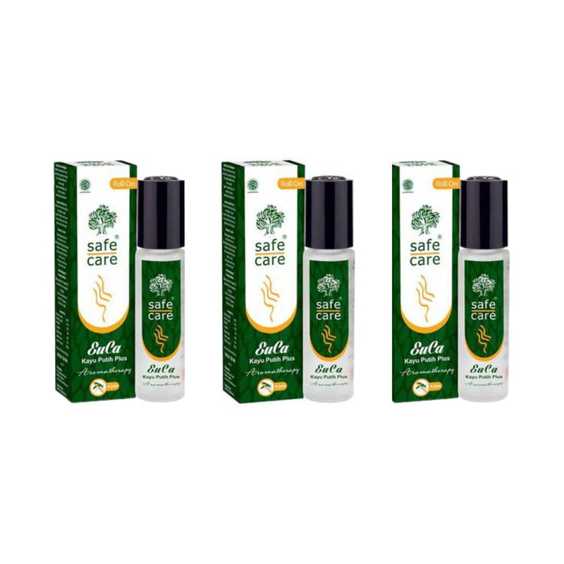 Safe Care ユーカオイル ロールオン 10mL 【3本セット】