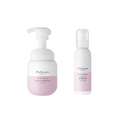 pubi care organic フェミニンソープ ローズ＆イランイラン /マッサージミルクセット