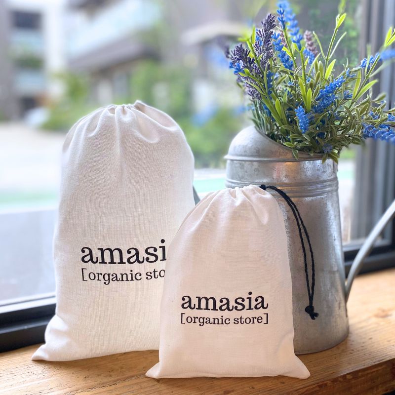 amasia オリジナル巾着 【大】